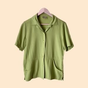 Vintage Button-Down Top Size Medium
